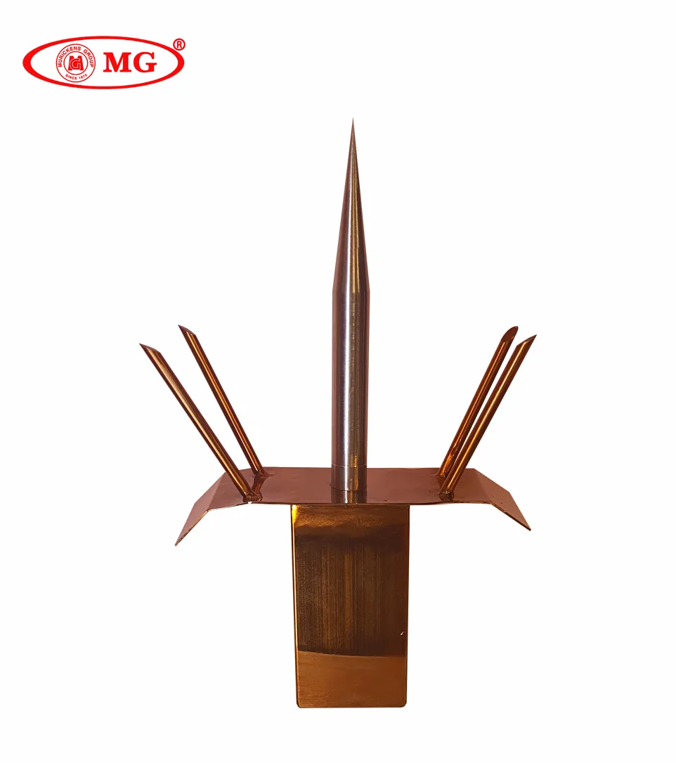 Silver Conventional Lightning Arrester Terminal Unit